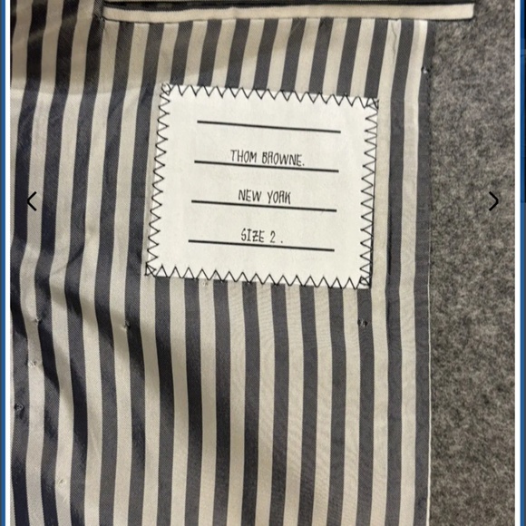 Thom Browne chesterfield wool coat jacket size 2 M/L - Picture 5 of 5